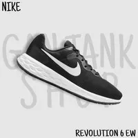 NIKE Revolution 6 Extra Wide Sepatu Sport Pria 100% Asli Original BNIB