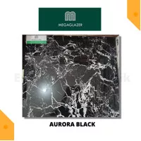 Granite Megaglazer Aurora Black 60x60 Granite Lantai, Granite Dinding