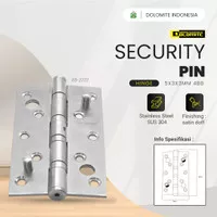 ENGSEL KUNCI PINTU JENDELA RUMAH BUTT HINGE 5 SECURITY SS MURAH 2222