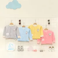 Jaket bayi tebal lembut polos baby jacket laki-laki perempuan BABYHUIS