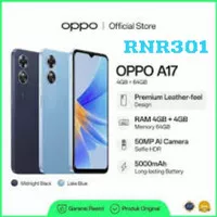 Oppo A17 4/64 Ram 4gb 64gb new garansi resmi Oppo