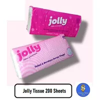 Tissue Jolly 200 Sheets-Tissue Wajah Jolly-Facial Tissue Jolly