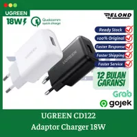 Adaptor Charger iPhone 18W UGREEN CD122 USB A QC 3.0 Fast Charging