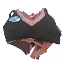 Bra Sport Jumbo Size 40 BB 70kg - 80kg Bahan Katun Bh Ukuran Besar