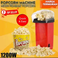 Mesin Popcorn Mini Mesin Pembuat Popcorn Otomatis Tanpa Minyak