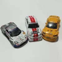 diecast muscle machines 1:64 ban karet subaru wrx mazda rx8 toyota mr2