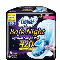 Charm Safe Night Wing 42 cm isi 8 pads