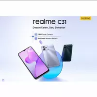 Realme C31 Ram 3/32gb Garansi Resmi Realme Indonesia -Surabaya
