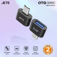 OTG Mini Micro Converter Micro USB JETE Kabel OTG Micro - Hitam