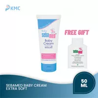 Sebamed Baby Cream Extra Soft 50ml | Krim Pelembab Bayi + FREE GIFT