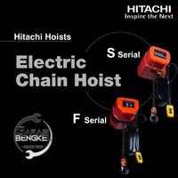 Hitachi 1FH Electric Chain Hoist 1 Ton 11 Meter