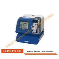 Mesin Absen Amano PIX-200 Electronic Time Stamp Amano Time Clock
