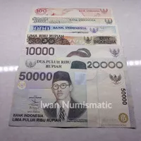 Koleksi Set Uang Kuno Indonesia Tahun 1990-an Nostalgia Jaman Dulu - A