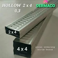 HOLO 2x4 0,3mm THM / HOLLOW RANGKA PLAFON / HOLLOW RANGKA GYPSUM