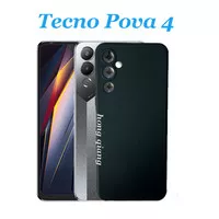 Case Tecno Pova 4 4 Pro Silicone Black Ultra Slim Casing SoftCase TPU