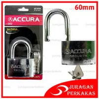 ACCURA GEMBOK BESI 60 MM SHORT PADLOCK KUNCI PAGAR RUMAH LEHER PENDEK