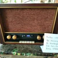 Radio Kayu "Radjaku" order by bapak yuliansyah