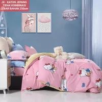 Sprei Sprei Two in One/Sorong Katun Jepang