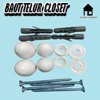 Baut Kloset | Baut Closet | Sekrup Closet Duduk | Baut Telur Closet