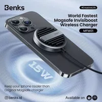 Benks World Fastest Magsafe Invisiboost Wireless Charger MFM01