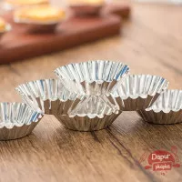 Aluminium Foil Cup | Cetakan Kue Muffin Cupcake | Cetakan Pie Egg Tart