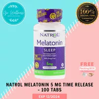 Melatonin 5mg Time Release 100 Tablets Vitamin Tidur Insomnia