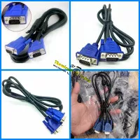 kabel VGA to VGA Male to Male cable 1.5M 15pin for Proyektor Komputer