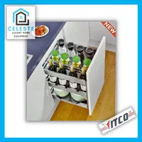 VITCO 740 Multipurpose Stainless Rack/ Kitchen Organizer Rak/Rak dapur