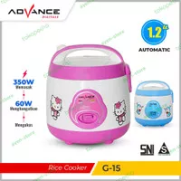 RICE COOKER MAGIC COM HELLO KITTY DORAEMON ADVANCE G15 1,2 LTR 350W