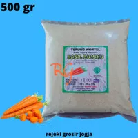 Tepung WORTEL Organik / Carrot Powder Organic kemasan 500 gram
