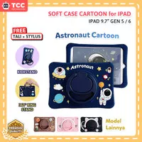 iPad 9.7 inch 5 6 2017 2018 Soft Kids Case Kartun Anak Sarung Casing