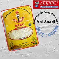 Bihun Jagung API ABADI 375 gr / Bihun Spesial Bakso & Mie Jawa 375gr