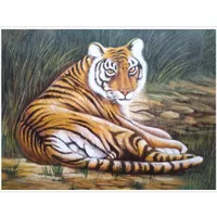 Lukisan Harimau 60 x 80 cm