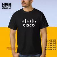 Tshirt kaos programmer cisco ccna ccnp network combed 30s buku coding