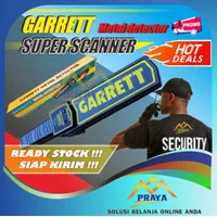 Metal Detector Garret Super Scanner satpam security Garrett Garet Scan