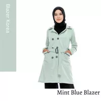 Mantel Coat Outer Cardigan Blazer Coat Korea Wanita Fit to L
