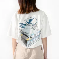 The Goods Dept x Blue Bird - T-Shirt Bluebird Nascar Tee White