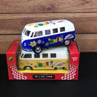 Diecast Mobil VW Combi Miniatur Mobil Mainan Volkswagen Alloy Car