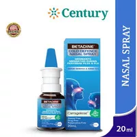 Betadine Cold Defence Nasal Spray Adult 20ml / Flu / Alergi