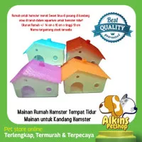 Mainan Rumah Hamster / Tempat Tidur Hamster / Mainan untuk Kandang