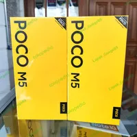 POCO M5 4/64 64gb 5000mAh NFC helio G99 90Hz FHD+ baru garansi resmi