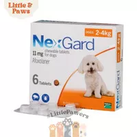 NexGard Puppies & Small Dogs 2-4KG HARGA PER TABLET - Obat Kutu Anjing