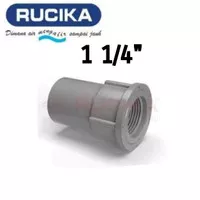 Sok drat dalam 1 1/4 inch AW Rucika Faucet Socket Sock drat dalam