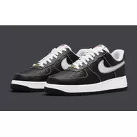 NIKE AIR FORCE 1 FIRST USE S 50 BLACK WHITE ORIGINAL SNEAKERS