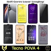 Anti Gores For TECNO POVA 4 Protector Screen Guard Handphone