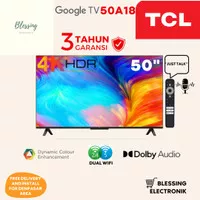 TCL LED TV 50 INCH GOOGLE TV 4K UHD 50A18