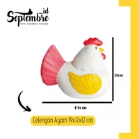 Celengan Ayam Celengan Bentuk Ayam Celengan Binatang Bahan Plastik