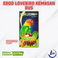 EBOD LOVEBIRD KOTAK MAKANAN BURUNG EBOD LOVEBIRD KEMASAN DUS