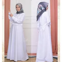 Folia Dress Others Gamis Putih Wanita Terbaru Gamis Modern 2021