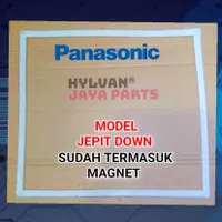 GASKET KARET PINTU ATAS KULKAS PANASONIC MODEL JEPIT 54 X 46 CM